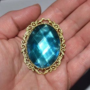 princess peach inspired brooch pin  mario brothers Halloween costume accessory